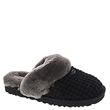 UGG Women's Cozy Slipper, Black, 05