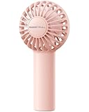 SWEETFULL Mini Portable Fan Powerful Handheld Fan Rechargeable,3 Speeds Personal Small Hand Fan for Travel Makeup Eyelash Fan for Stylish Kids Girls Women USB Cute Design