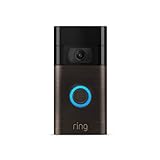 Ring Video Doorbell – 1080p HD video, improved motion detection, easy installation (2020 release) – Venetian Bronze