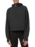 LASLULU Womens Fleece Hoodies Sport Athletic Zip Up Hoodie Stand Collar Sweater Sweatshirt Long Sleeve Pullover Fall Outfits Pockets(Black Medium)