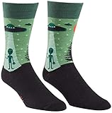 Sock It to Me, I Believe, Men's Crew Socks, Novelty, Alien Socks