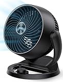 Dreo Fan for Bedroom, 12 Inches, 70ft Powerful Airflow, 28db Quiet Table Air Circulator Fans for Whole Room, 120° Adjustable Tilt, 3 Speeds, Desktop Fan for Home, Office, Kitchen