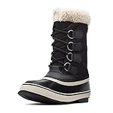 Sorel Women's Winter Boots, Black Black X Stone, 9