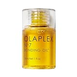 Olaplex No. 7 Bonding Oil, Concentrated High Shine Oil, Heat Protectant, Visibly Smooths & Softens Hair, Added Color Vibrancy, Up to 72 Hour Frizz Control, For All Hair Types, 1 fl oz