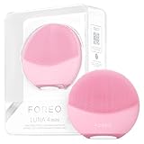 FOREO LUNA 4 mini Face Cleansing Brush & Face Massager - Premium Face Care - Enhances Absorption of Facial Skin Care Products - Simple Skin Care Tools - For All Skin Types- Pearl Pink