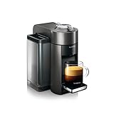 Nespresso Vertuo Coffee and Espresso Maker,1597 ml, by De'Longhi, Graphite Metal