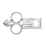 LParkin Gilmore Girls Merchandise Keychains For Mother Daughter Gifts Keychain Set of 2