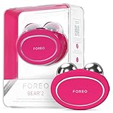 FOREO Bear 2 Advanced Lifting & Toning Microcurrent Facial Device - Anti Aging Face Sculpting Tool - Firm & Contour - Non-Invasive - Increases Skin Care Absorption - Fuchsia