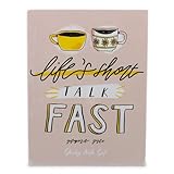 Gilmore Girls 'Life's Short, Talk Fast' Sticky Note and Tab Box Set | Notepad Stationery Paper, School and Office Supplies