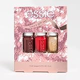 essie Nail Polish, 8-Free Vegan, 3 Piece Holiday Nail Polish Set, 1 Kit