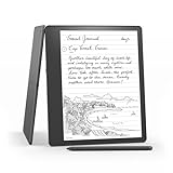 Amazon Kindle Scribe (16 GB) - 10.2” 300 ppi Paperwhite display, a Kindle and a notebook all in one, convert notes to text and share, includes Basic Pen