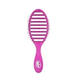 Wet Brush Speed Dry Hair Brush, Purple - Vented Design and Ultra Soft HeatFlex Bristles Are Blow Dry Safe With Ergonomic Handle Manages Tangle and Uncontrollable Hair - Pain-Free Hair Accessories