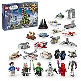 LEGO Star Wars 2024 Advent Calendar for Kids, Holiday Building Set with 18 Collectible Mini Toys and 6 Star Wars Figures, Star Wars Christmas Toy for Boys, Girls or Any Fan Ages 6 and Up, 75395