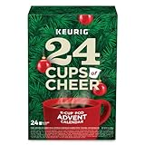 Keurig Advent Calendar Variety Pack, Single Serve K-Cup Pods, 24 Count