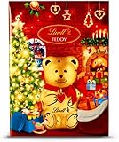 Lindt Bear & Friends Advent Calendar, 24 Fine Milk and White Chocolates, 250g