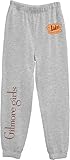 Ripple Junction Gilmore Girls Luke's Diner Logo Womens Fleece Jogger Sweatpants Officially Licensed Heather Grey Small