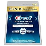 Crest 3D Whitestrips, Professional Effects, Teeth Whitening Strip Kit, 44 Strips (22 Count Pack)